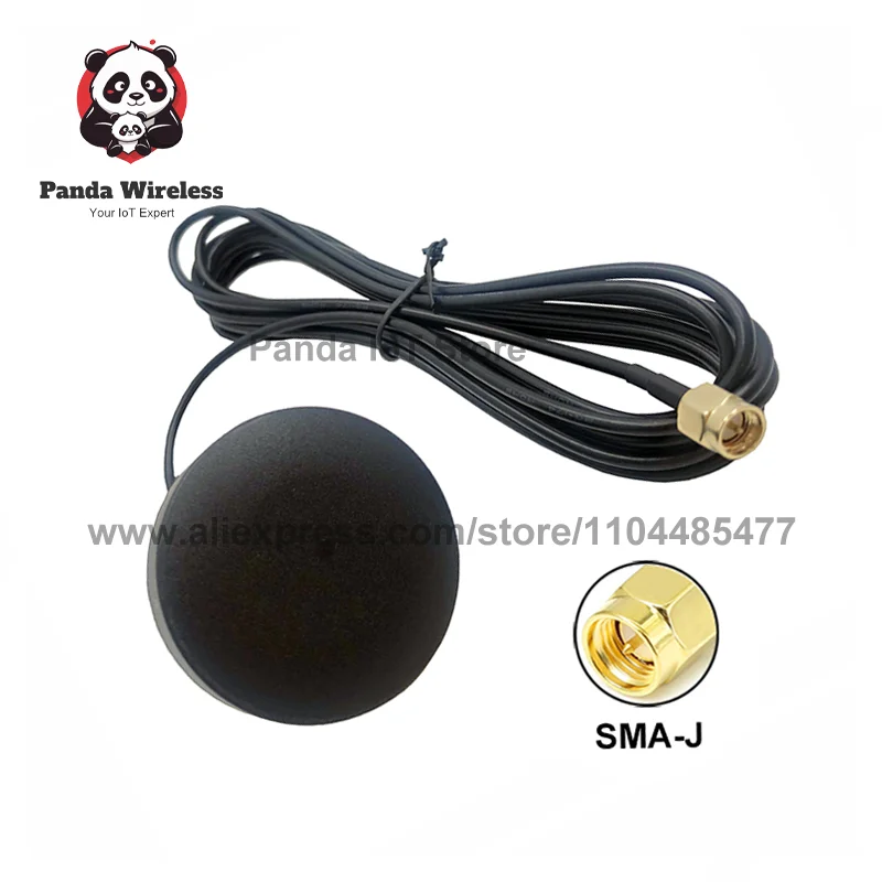 1-3M مخصصة HX-JG4G-4616 4G هوائي خزانة كامل النطاق 433 5DBi كسب MHz 2G GPRS GSM 4G 5800MHz SMA-J RG174 للطائرات بدون طيار