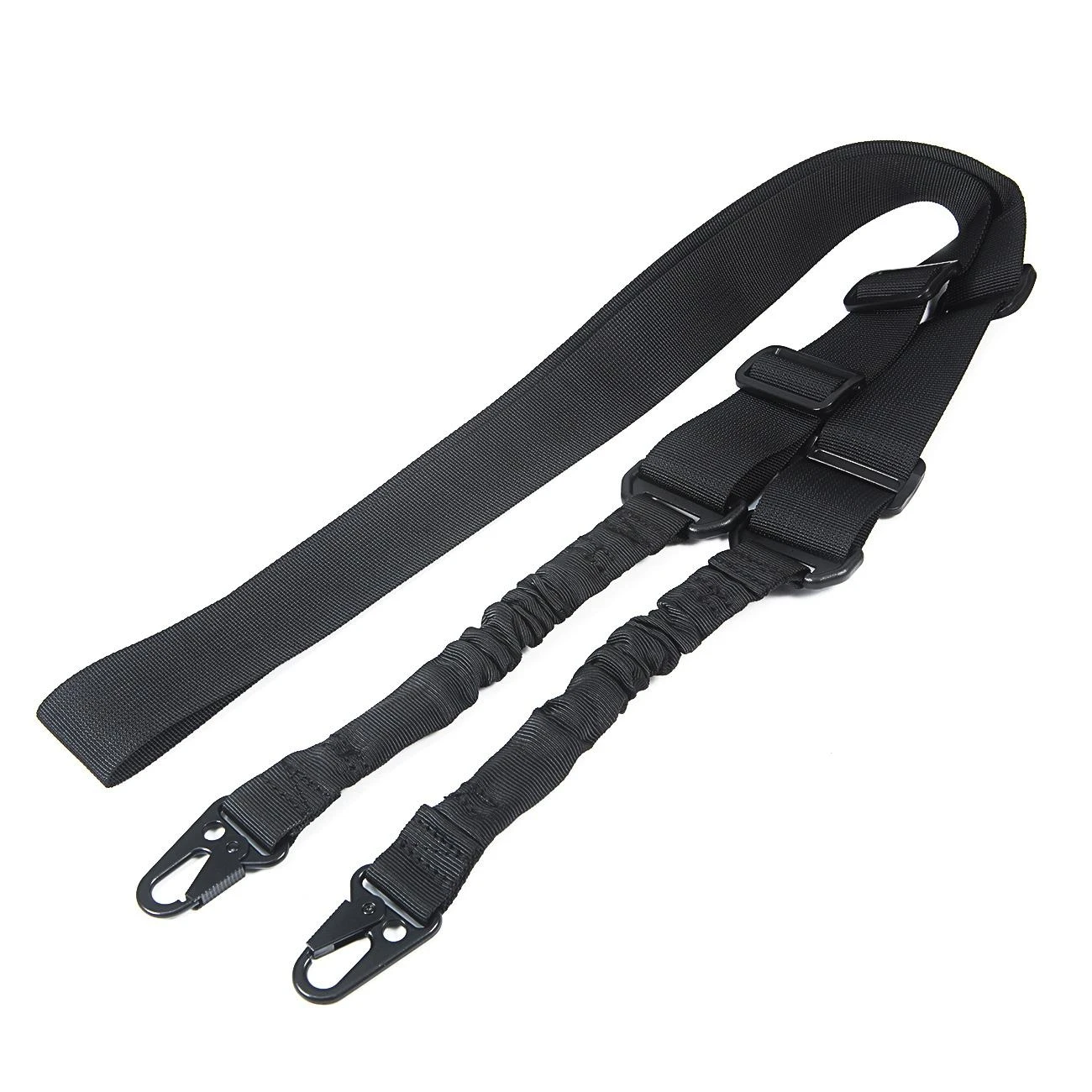 

2-точечный нейлоновый тактический ремень для пистолета плечевой ремень для наружной винтовки с металлической пряжкой QD ремень для ружья Аксессуары для охотничьего оружия