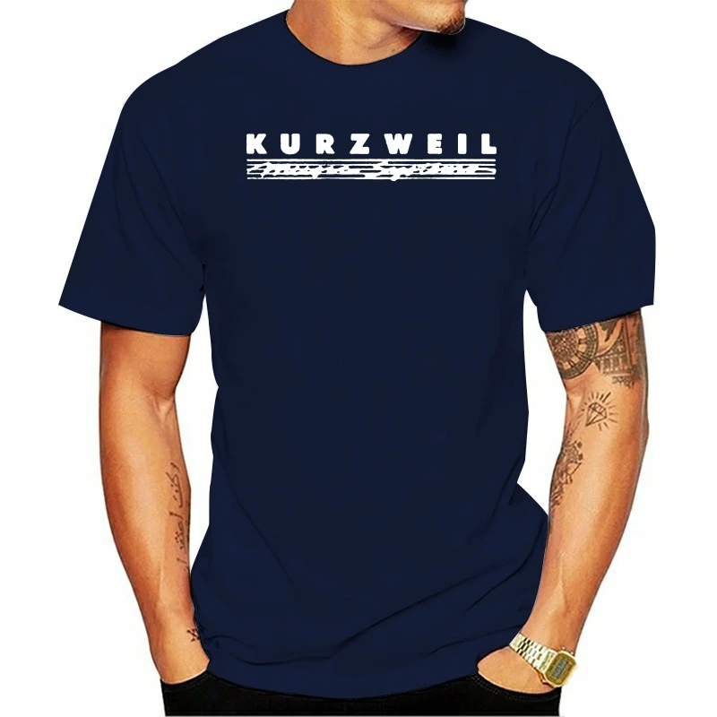 

Kurzweil Music Systems Logo T shirt Summer Fashion Funny Printing Casual 100%Cotton Men's T Shirt