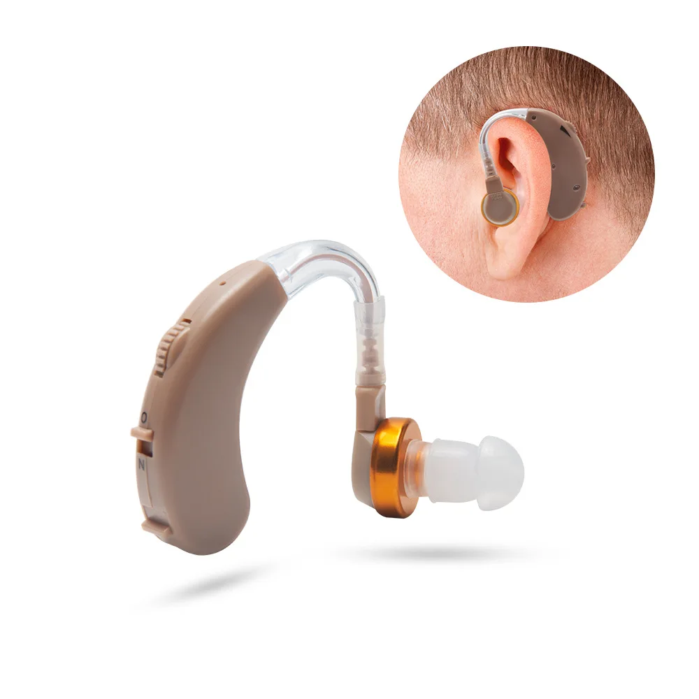 High-Power Convenient Hanging Ear Hearing Aid, Non-Rechargeable, Elderly Deaf Hearing AidS Earphone Volume Amplifier