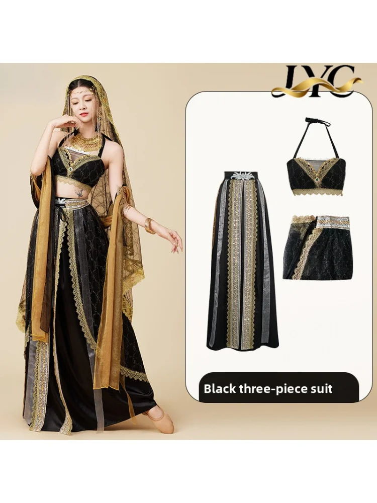 Dunhuang Feitian Dance Costume Western Princess Ancient Style Exotic Indian Desert Dance Outfit