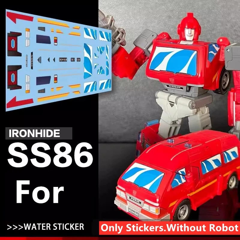 IN STOCK Water Sticker Upgrade Kit For Transformation SS86 Ironhide Action Figure Accessories