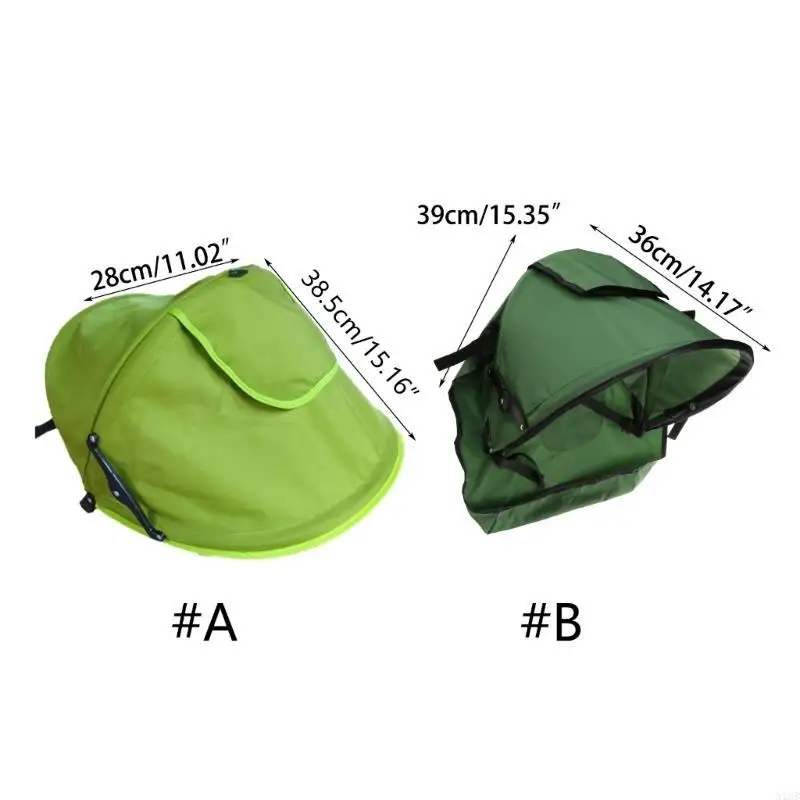 N1HB Sitting/Lying- Sun Shade Stroller Sun Shade Universal Stroller Cover for Baby Sun Protections Stroller Shade Extender