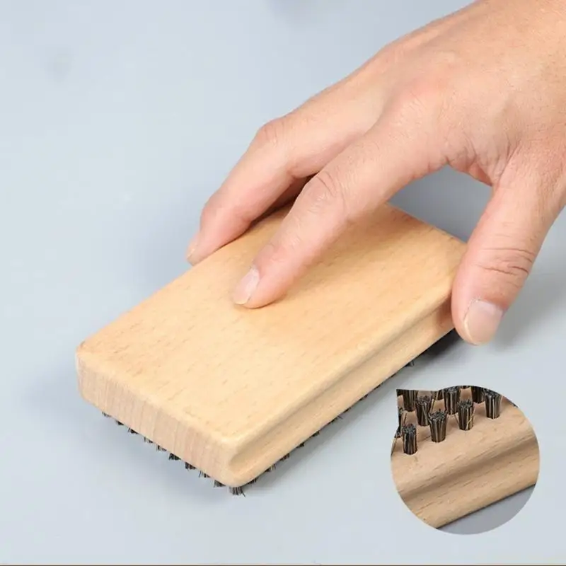 

M5TC 3 шт./упак. Щетка для чистки лыжной доски Многоразовая щетка для лыжного воска Щетка для сноуборда