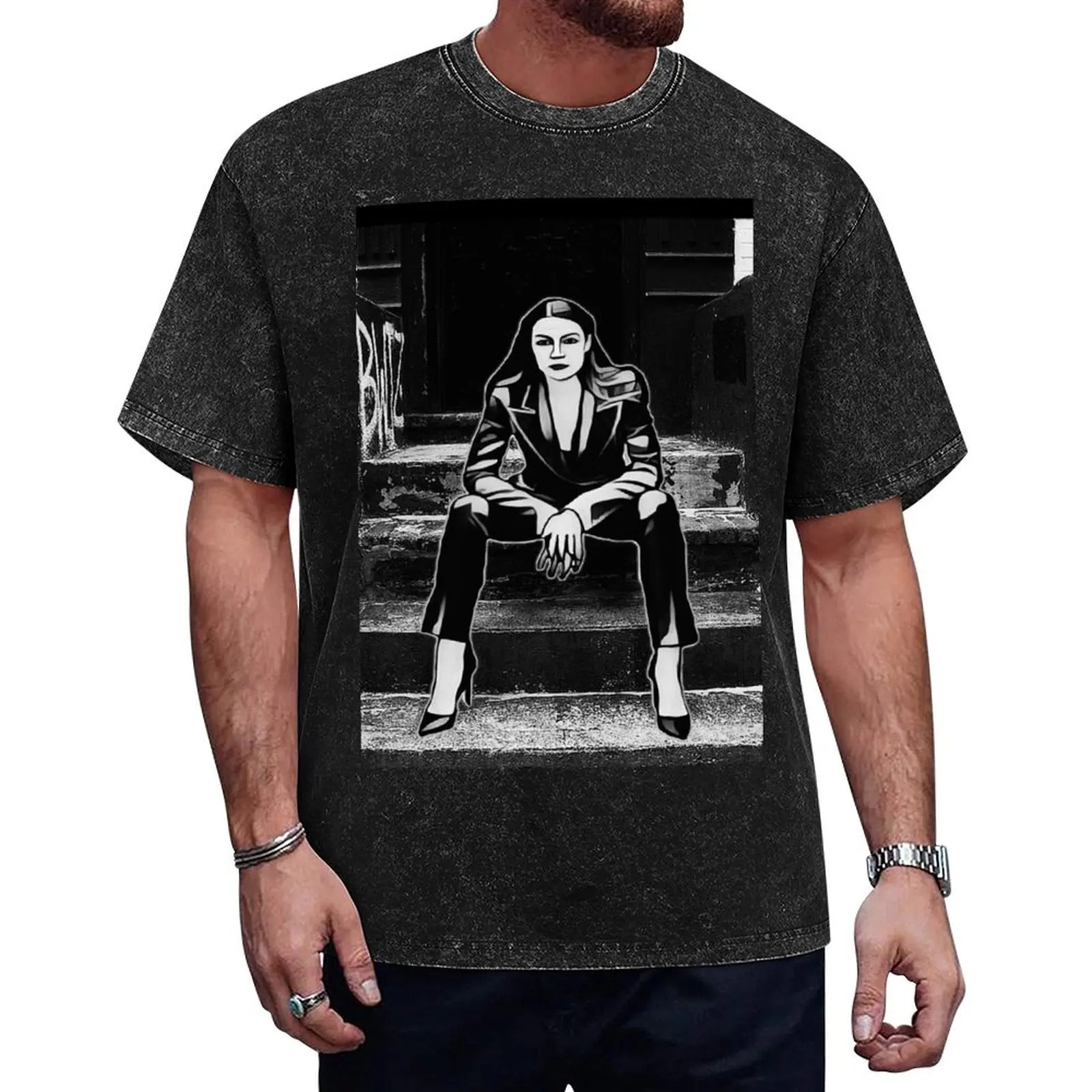 

AOC T-Shirt gifts for boyfriend graphic t shirts for a boy cotton graphic tees mens cotton t shirts