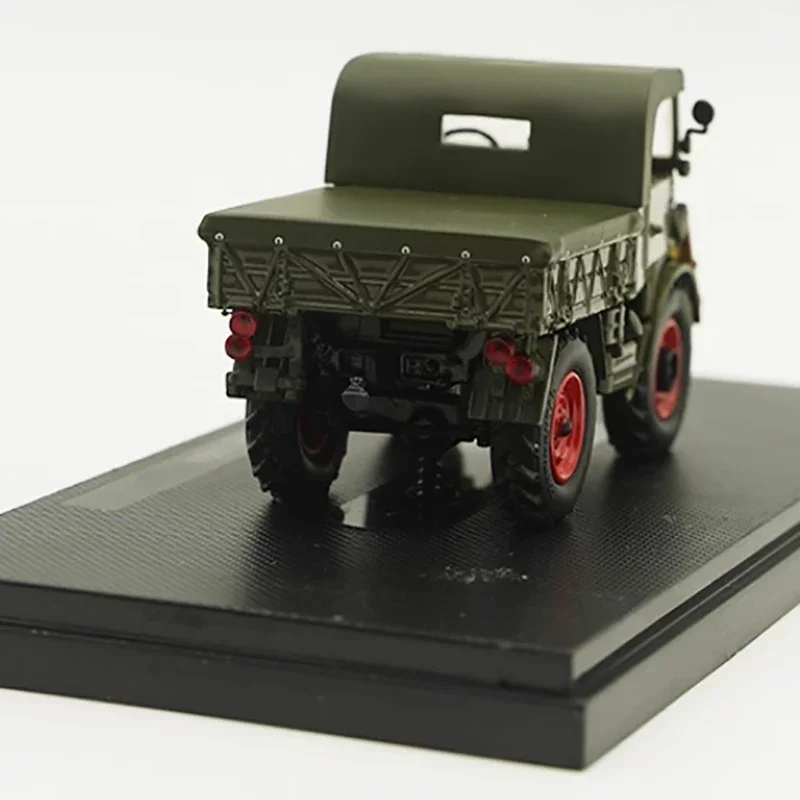 Diecast 1:43 Scale Unimog U401 Off Road Vehicle Alloy Car Model Finished Product Simulation Toys Gift Static Model Display