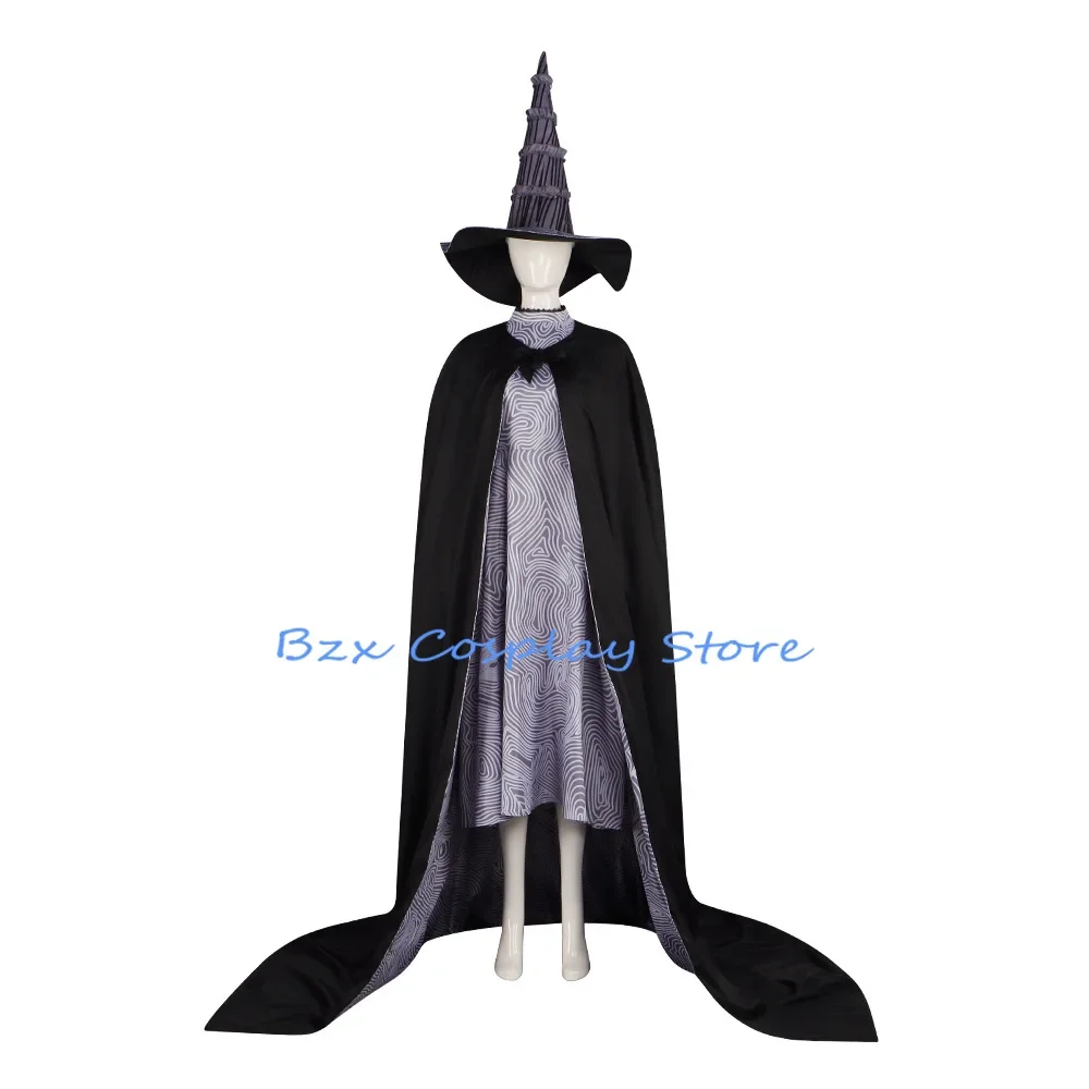 Witches Glinda Elphaba Costumes Clothes Gotic Movie Party Role-playing Pink Dress Black Suit Robe Hat 2024 New Wicked Cosplay