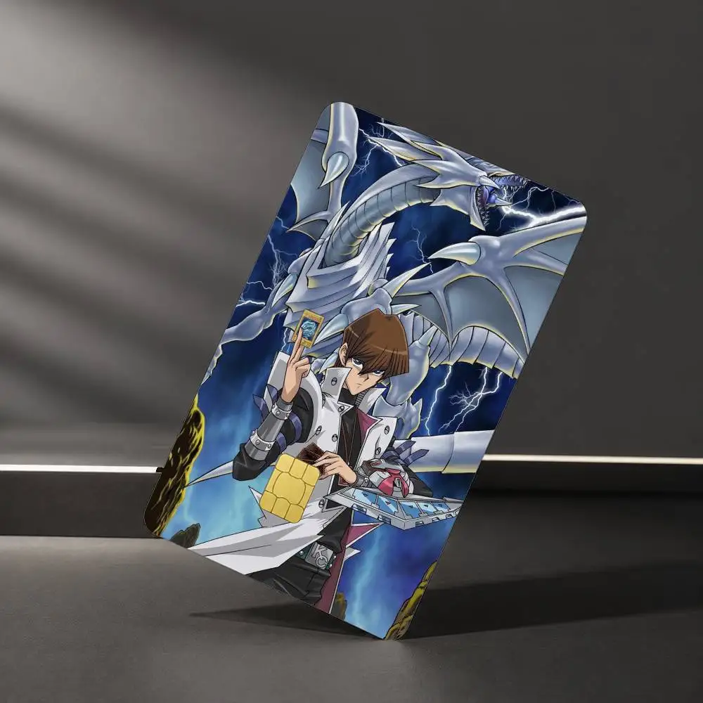Dark Magician Blue Eyes White Dragon YUGIOH Sticker Film Tape Skin for Credit Card Debit Card Waterproof Stickers