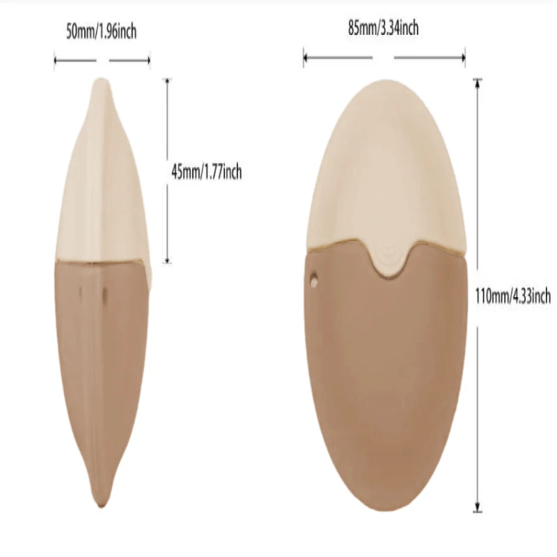 Siliconen Zonnebrandcrème Roller Applicator Hervulbare Ovale Isolatie Lotion Crème Flessen Stiksels Kleur Cosmetica Tool Reizen