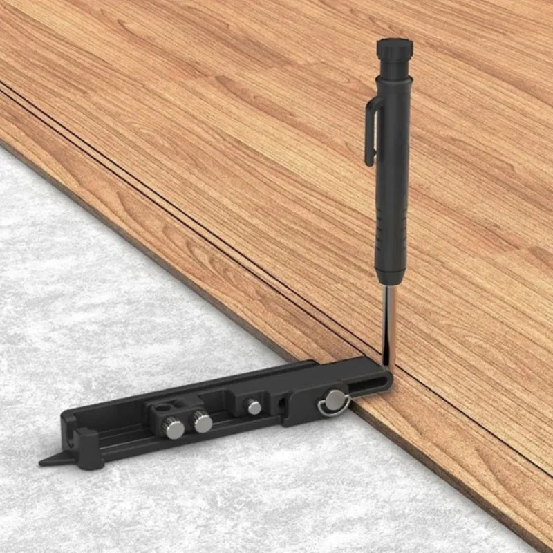 Multifunction Scribing Tool DIY Woodworking Accessories Adjustable Plastic Profile Scribing Ruler Contour Gauge Scribe Compass