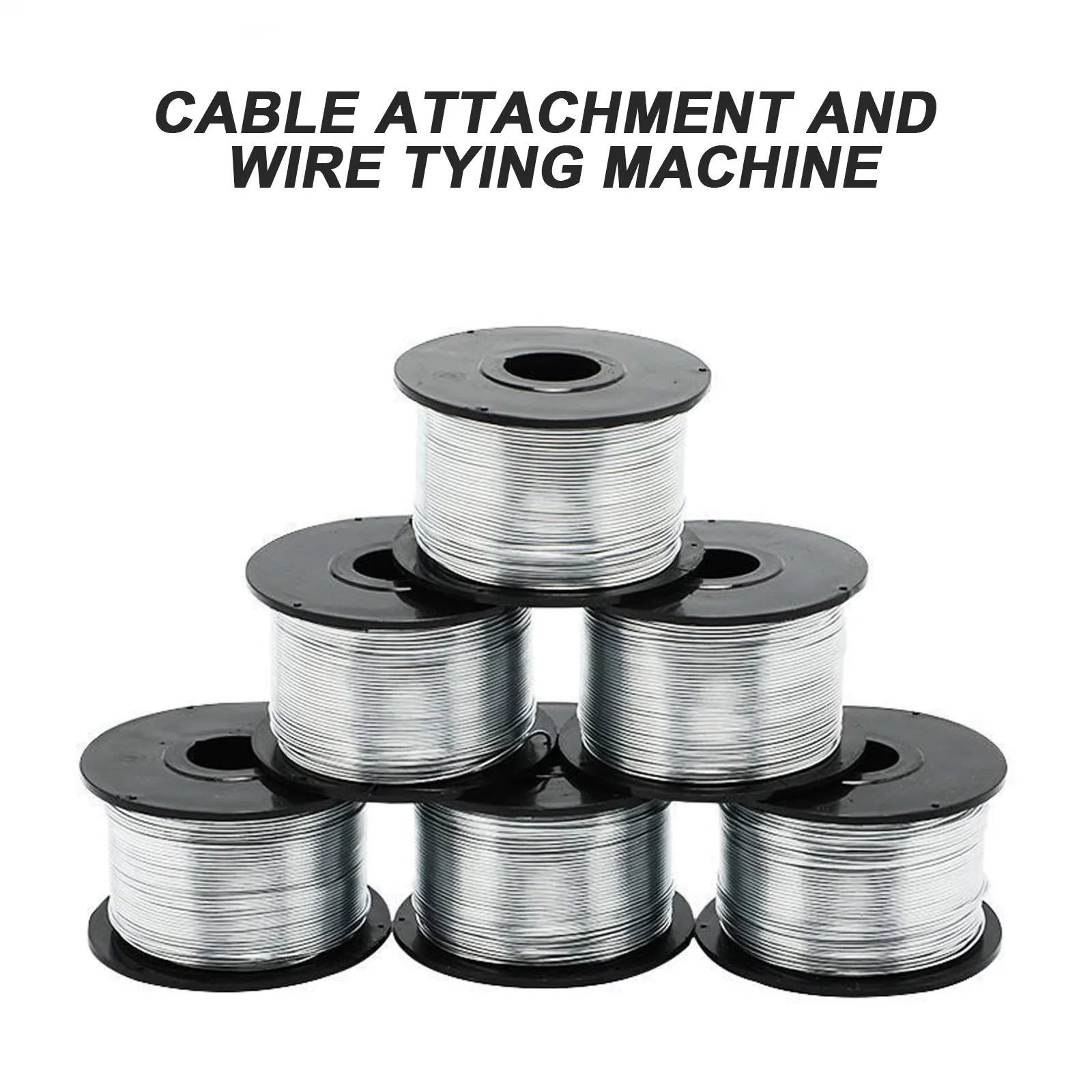 5 لفة 0.8 مللي متر قطر حديد التسليح سلك ربط لفائف المضادة للأكسدة أداة صناعية طول 110 متر لتغليف المنتجات اليدوية