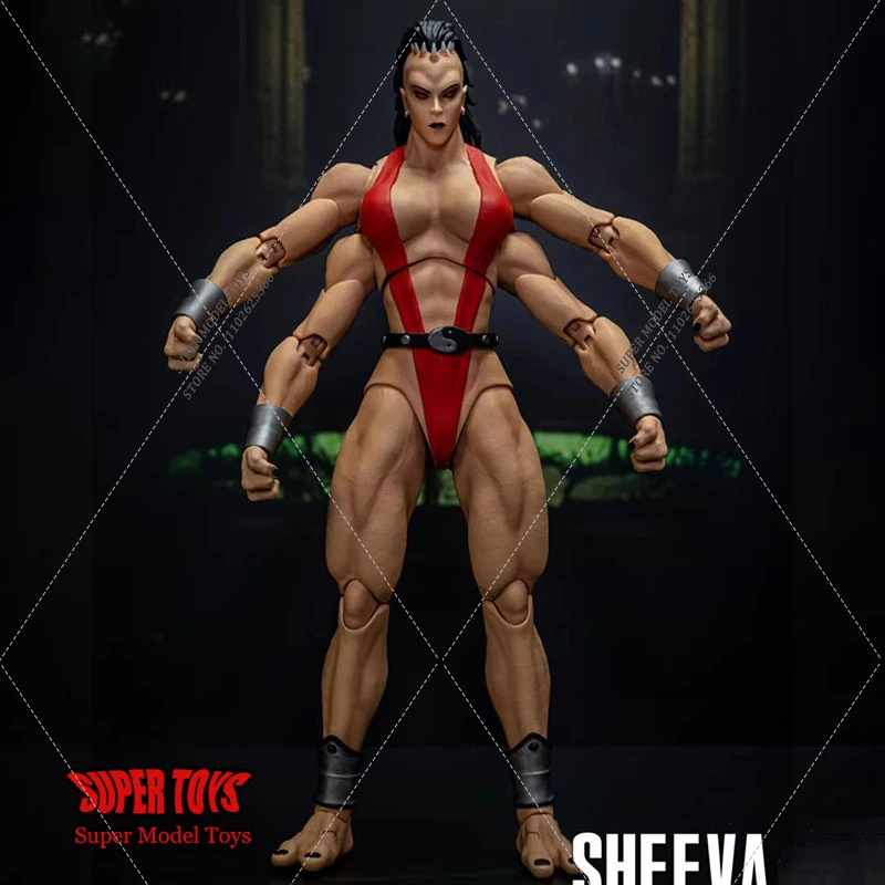 Storm Toys DCMK19 1/12 Scale Collectible SHEEVA 6'' Soldier Action Figure Doll Full Set Model Toys for Fans Collection Gifts