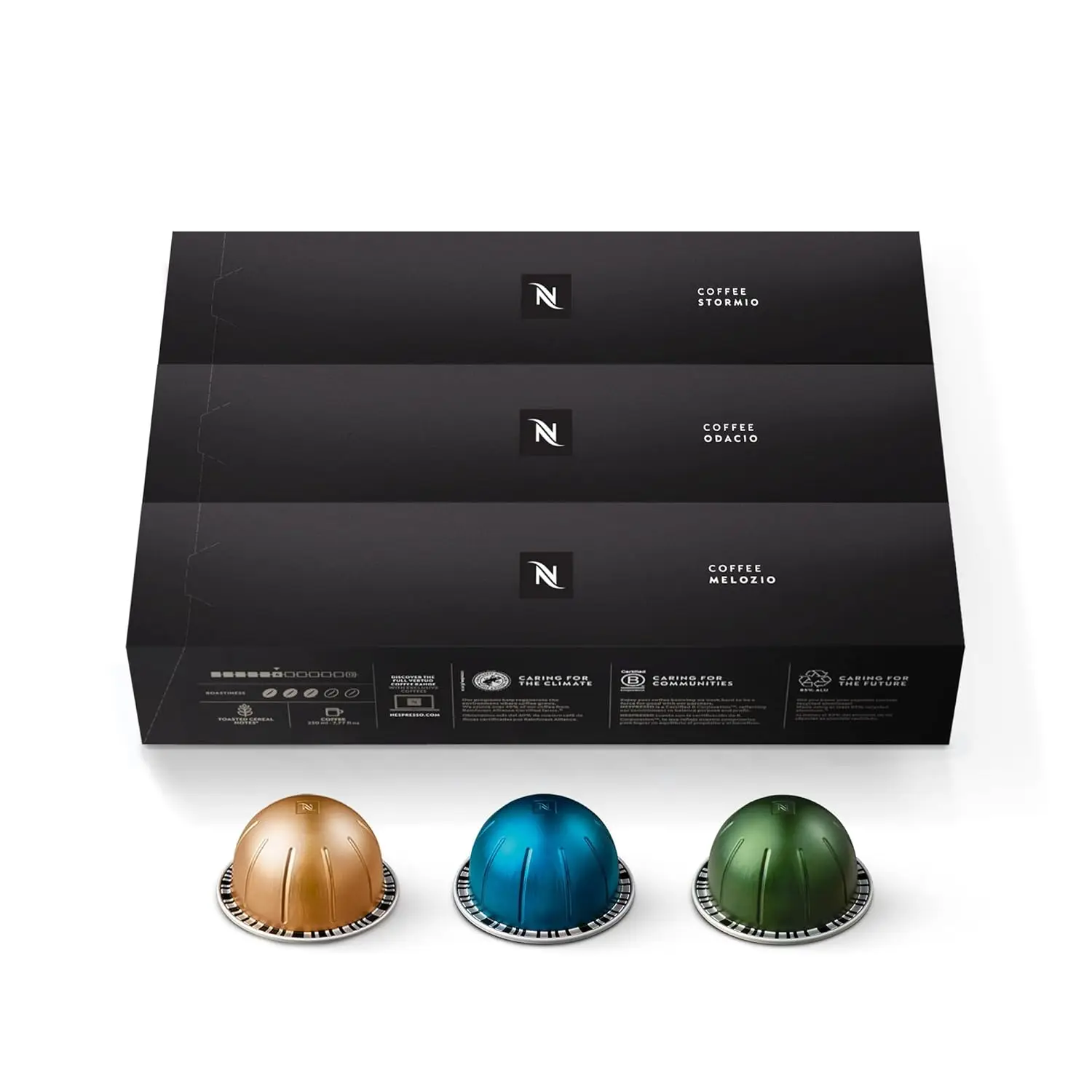 

Разнообразие кофейных капсул Vertuo, средней и темной обжарки, 30 шт. капсул для заваривания 7,8 унции