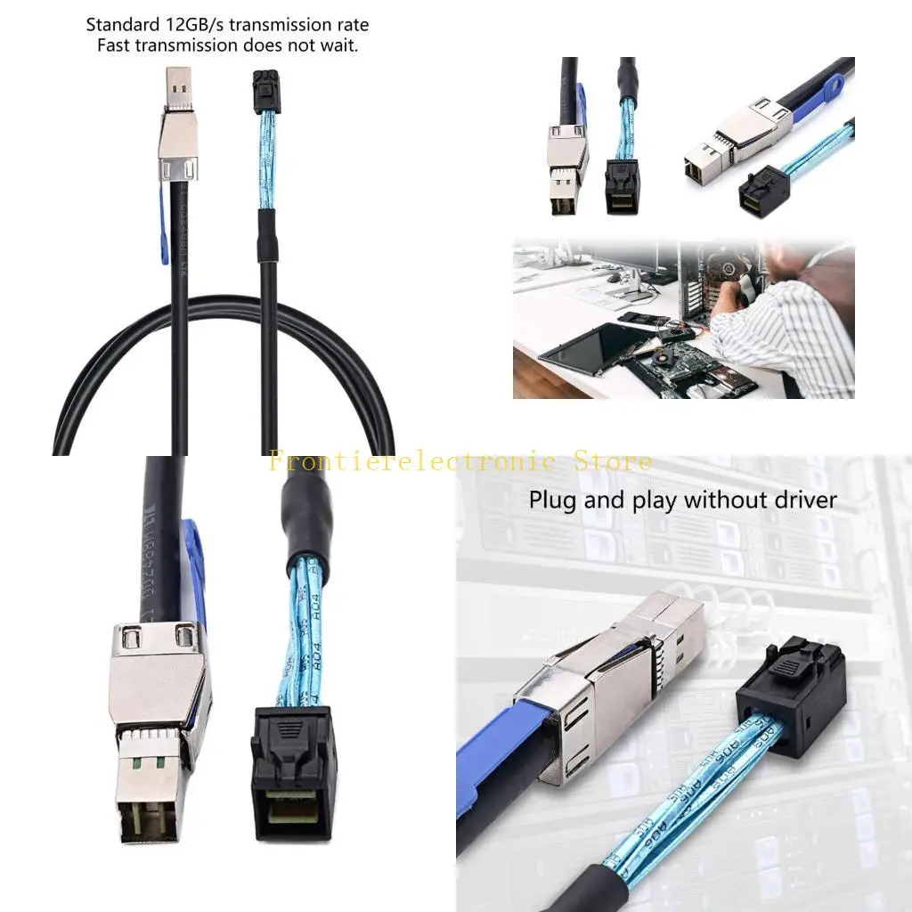 G8DB SFF-8644 to SFF-8643 Server External Hard Drives Cable Server Cable Replacement