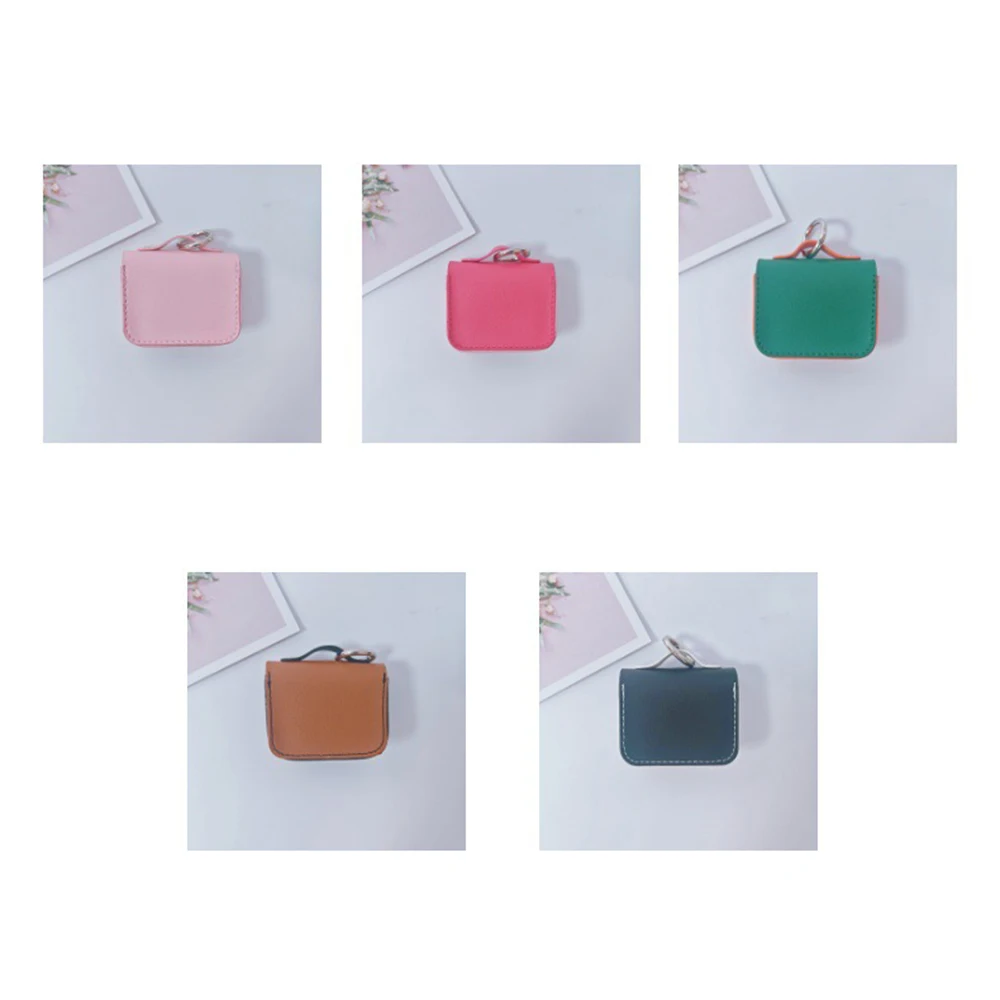 

ISKYBOB Mini Backpack Coin Purse Handbag Pendat School Bag Shape Wallet Earphone Storage Bag Women Girls Gift Keychain Bag