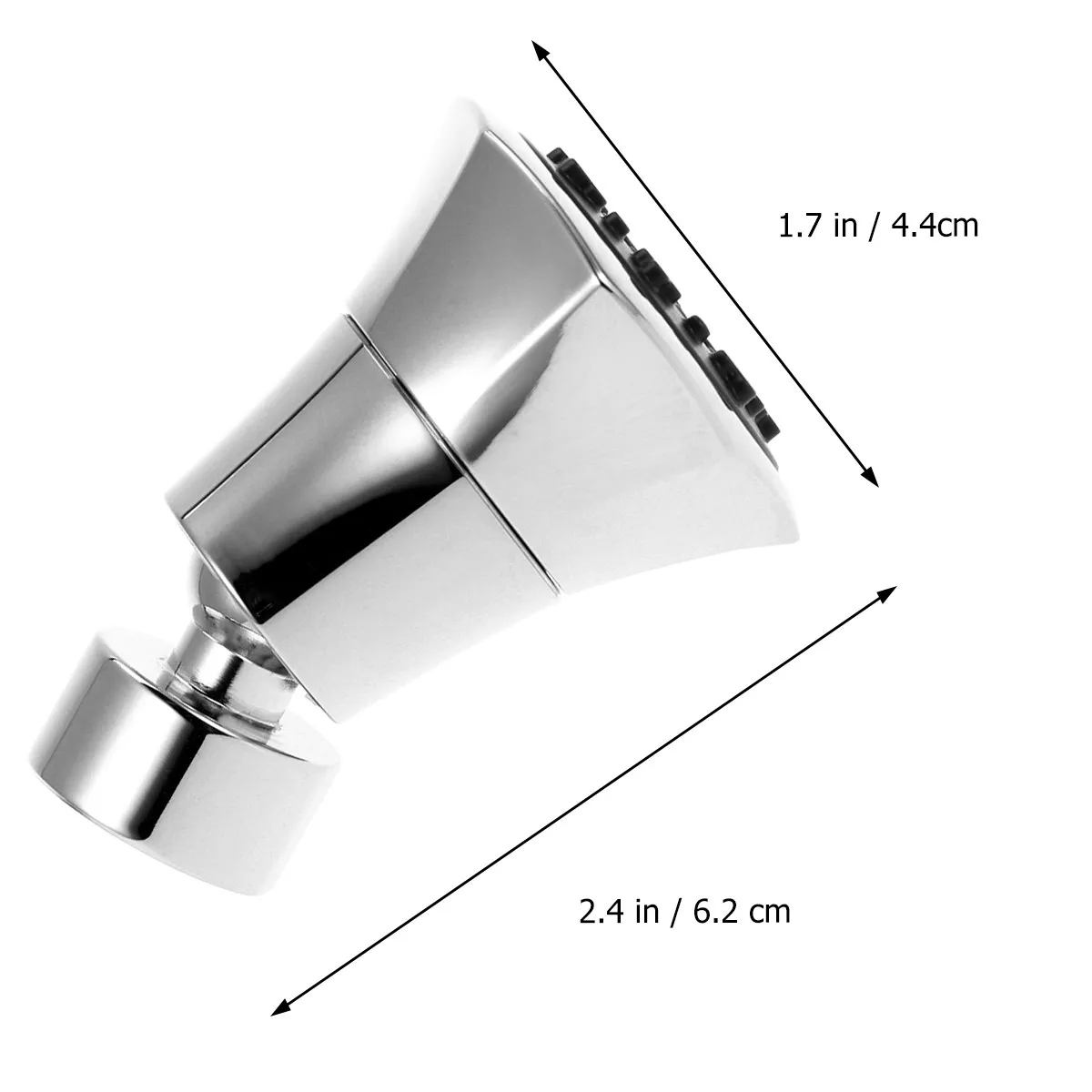 Rotatable Water-Saving Faucet Aerator Tap Copper Foaming Device Anti-Splashing Multi-Layer Electroplating Corrosion