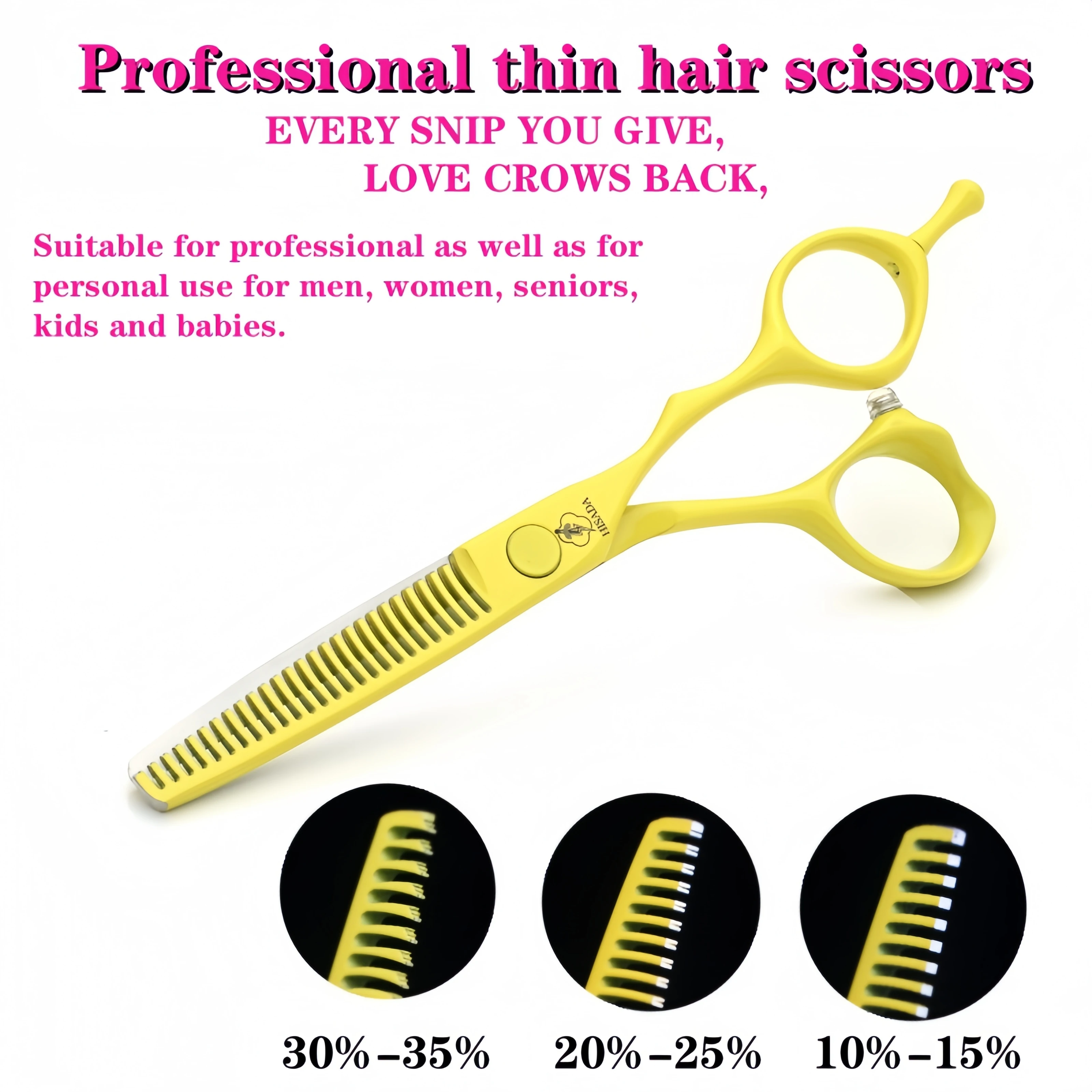 HISADA مقص احترافي tijeras peluquería Professional 5.5、6.0、6.5 بوصة صناعة يدوية في اليابان VG10 مقص حلاقة المواد