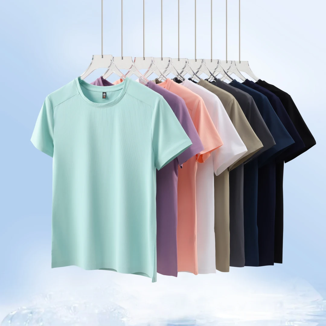 Cross Border Short Sleeved Polo From Europe Popular Summer Casual Lapel Large Size High-Quality Business Office Uniforms