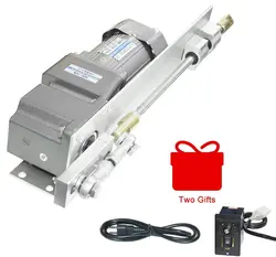 Upgraded Linear Actuator 12V High Torque DC Reciprocating Motor Stroke 100mm, 4inch 120Watts Low Speed 15 RPM for DIY Design