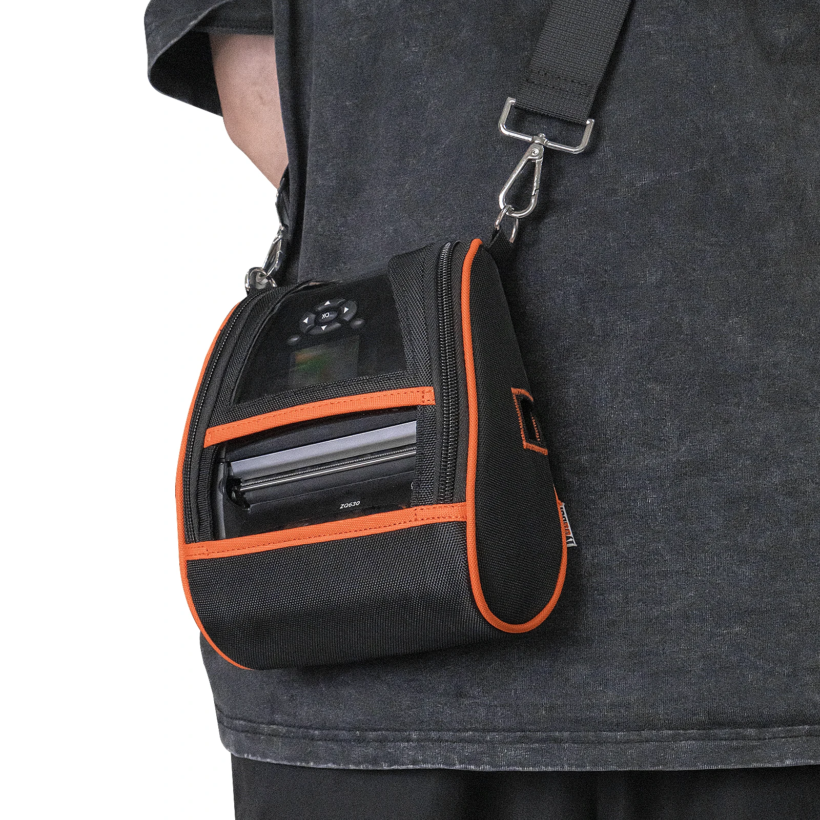 

Holster Shoulder Belt Storage Bag Carrying Case for Zebra ZQ630 QLN420 Printer