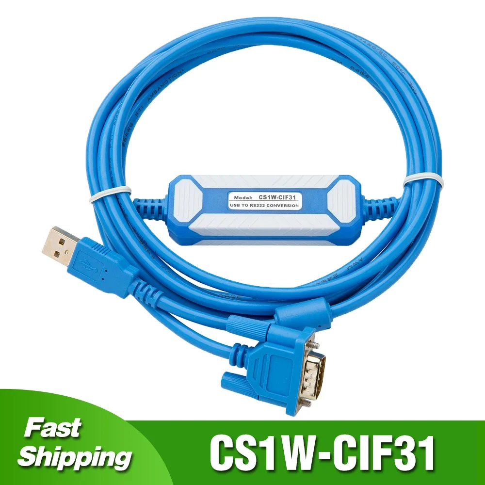 CS1W-CIF31 For Omron USB to R232 USB-CIF31 Serial Switch Programming Cable USB-RS232 Optical Isolation Adapter Converter Line