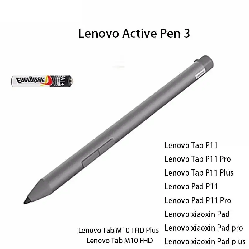 New! Active pen for Lenovo Tab P11 yoga tab 11 Tab P11 pro TB-J706f Tab K11 K10 M10 FHD stylus aes 2.0 wgp Lenovo Active Pen 3