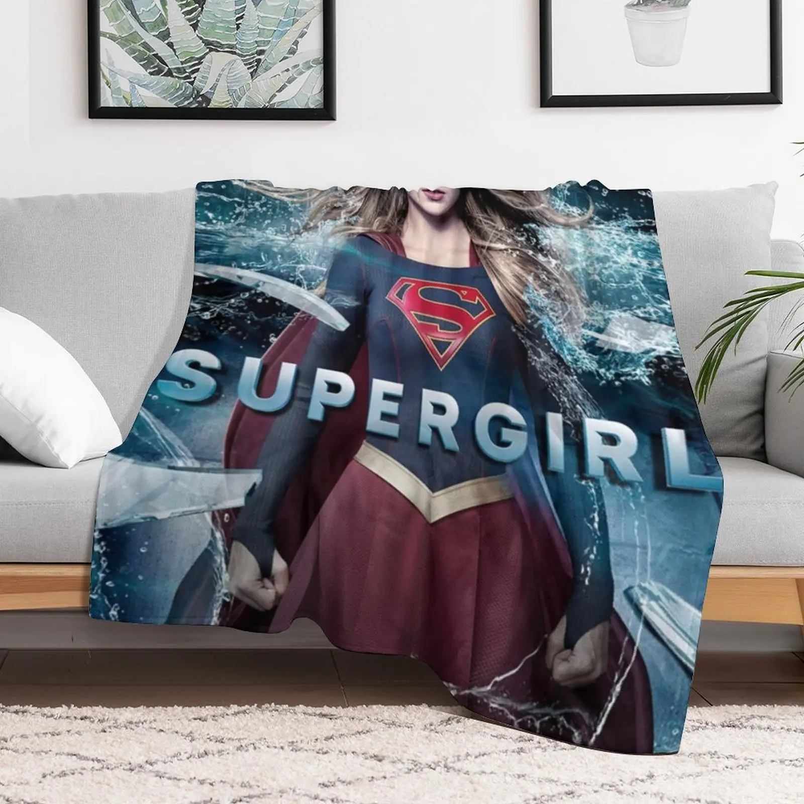 

melissa benoist Throw Blanket Soft Big Extra Large Throw Bed covers Beautifuls Blankets