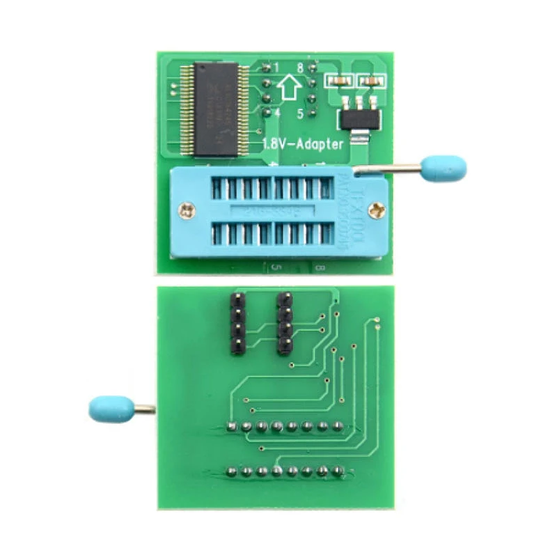 Adapter 1,8 V do Iphone lub płyty głównej 1,8 V SPI Flash SOP8 DIP8 W25 MX25 do programatorów TL866CS TL866A EZP2010 EZP2013 CH341