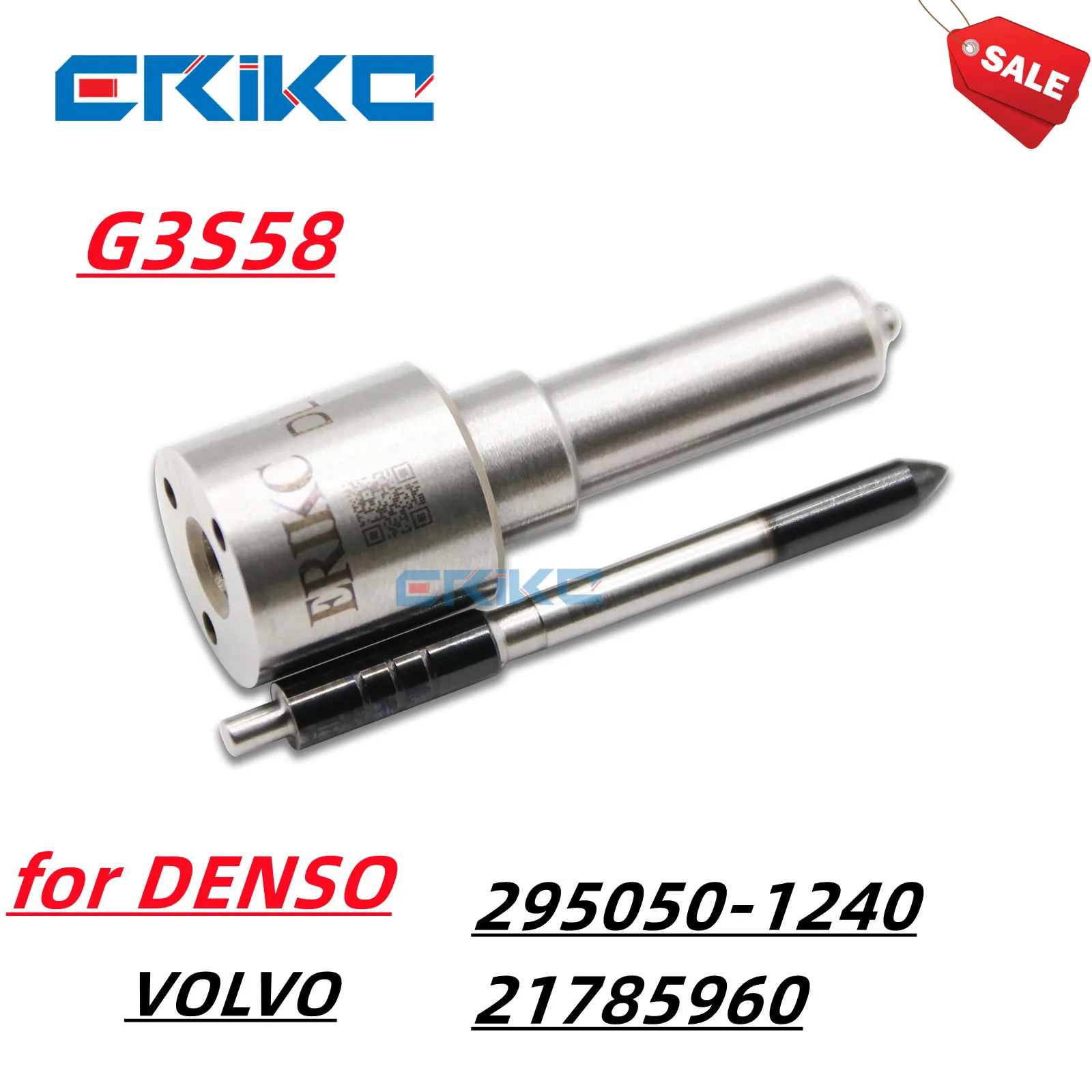 G3S58 g3s58 Fuel Common Rail Injector Nozzle for 295050-1240,21785960 2950501240