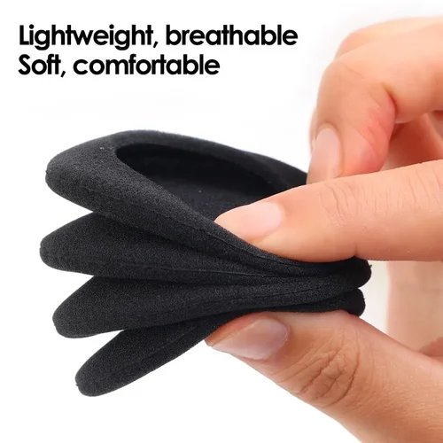 Imagen 2 del producto Almohadillas de espuma gruesa para auriculares, fundas de cojín de repuesto de esponja, funda protectora para auriculares de 35mm, 40mm, 50mm, 55mm y 60mm