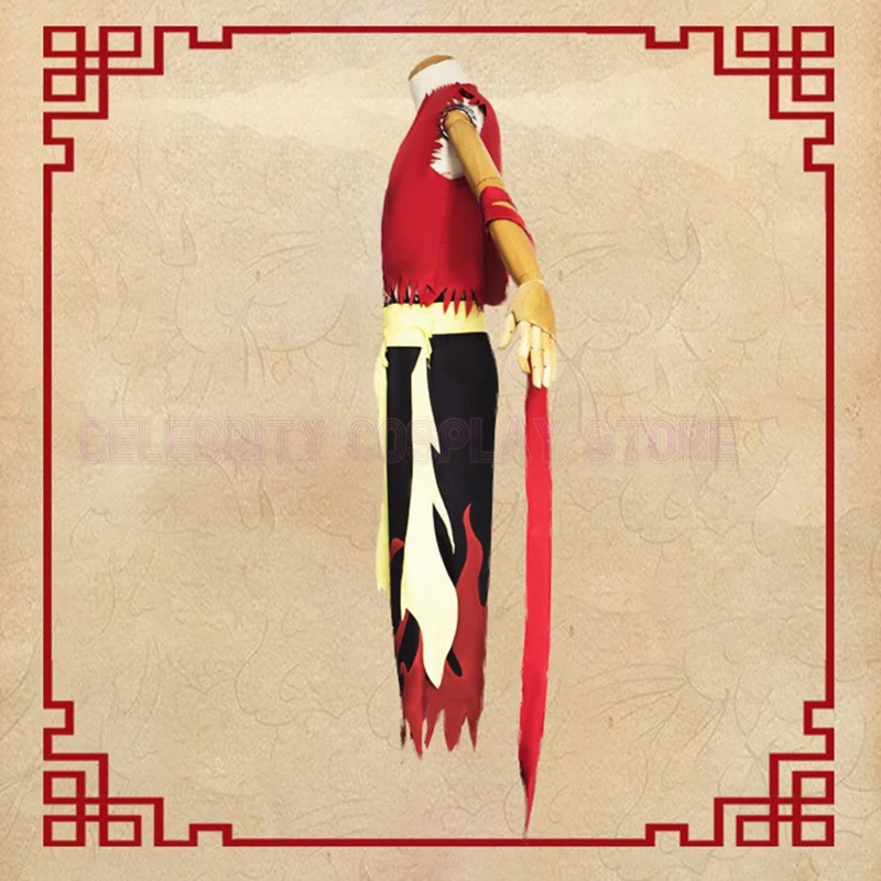 Movie Nezha The Demon Children Make Waves in the Sea Cosplay Costume Children Nezha Clothing Top Pants Uniform Outfit New 2025