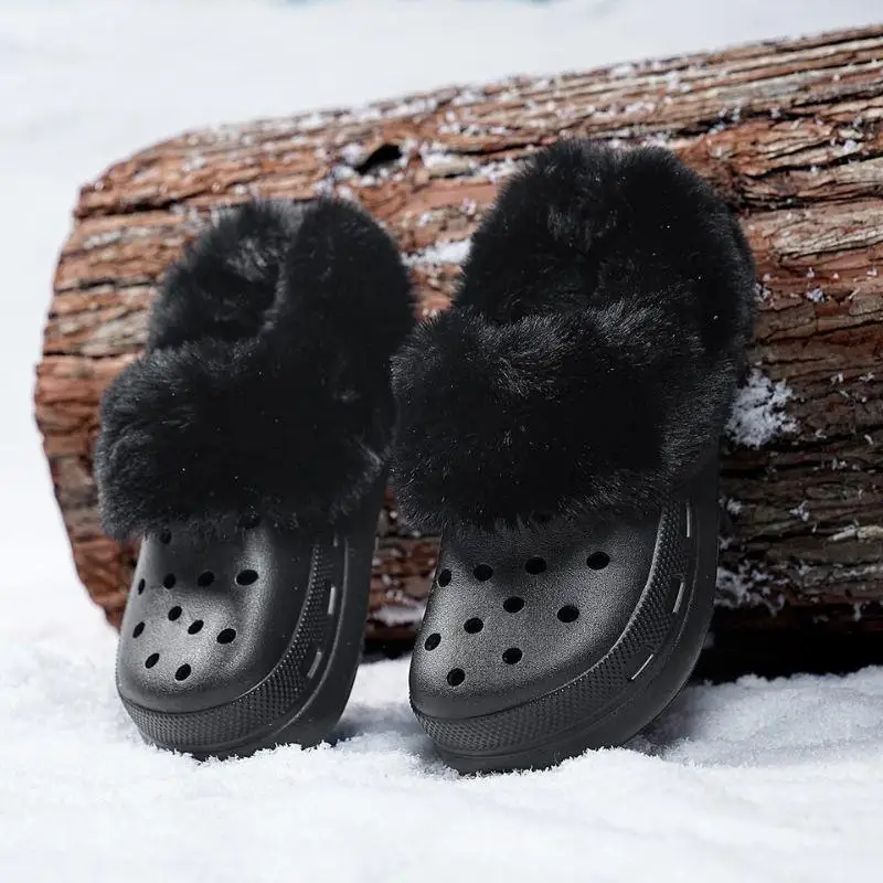 

Thicken Fur Liner Pads Shoe Cover For Crocs Replacement Soft Shoe Pads Warm Women Men Clog Fur Lining Shoes Accessories
