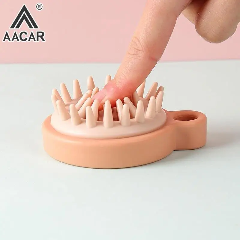 1pc Silicone Shampoo Scalp Hair Massager Shampoo Massage Comb Bath Massage Brush Scalp Massager Hair Shower Brush Comb Care Tool