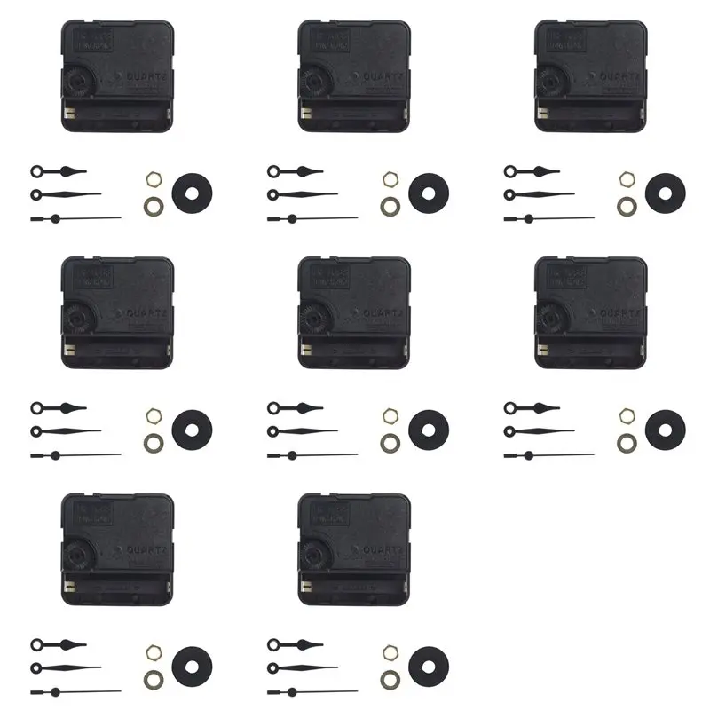 8X For Bambu Lab 3D Printer DIY Creative Model Clock MH011 Components Kit For 3D Printing DIY Creative Gift
