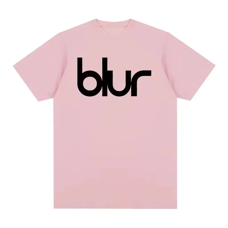 Blur Vintage Plush Style British Rock Punk Band T-Shirt  Pure Cotton, New Unisex Casual Short Sleeve Tops for Men Women