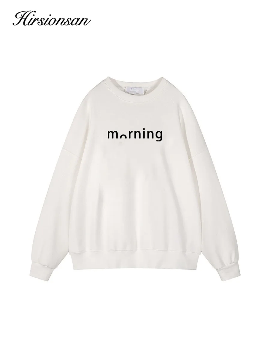 Hirsionsan س الرقبة الصوف "الصباح" رسالة شيك البلوز المرأة 2025 خريف جديد وصول #5