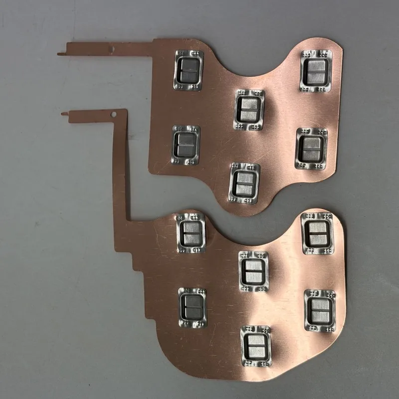21700-5S3P M18 Replacement Copper Busbar Strips 0.3mm Thick for Copper Busbars SpaProduction Power Tools Batteries Spacer 22.7mm view 4
