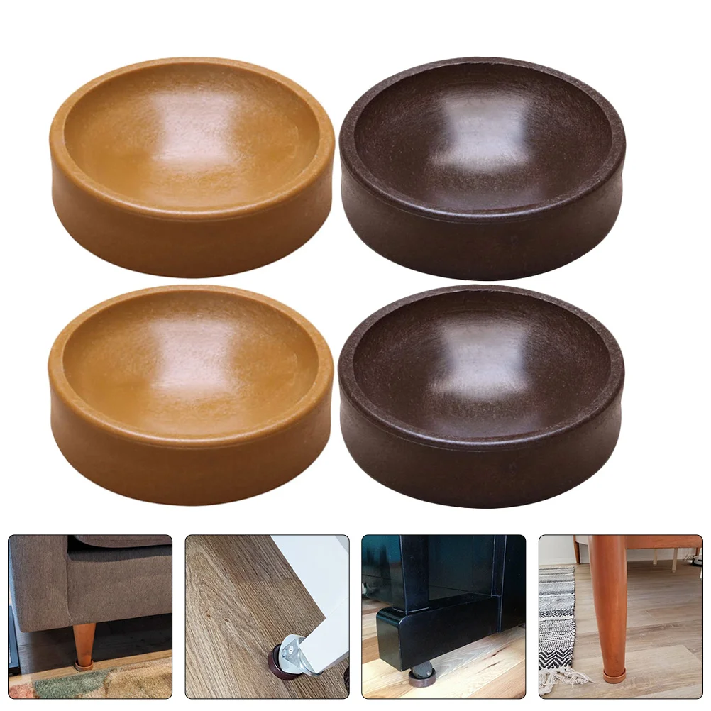 

10 Pcs Non-slip Mat from Furniture Stopper Stops Bed Leg Pads Rectangle