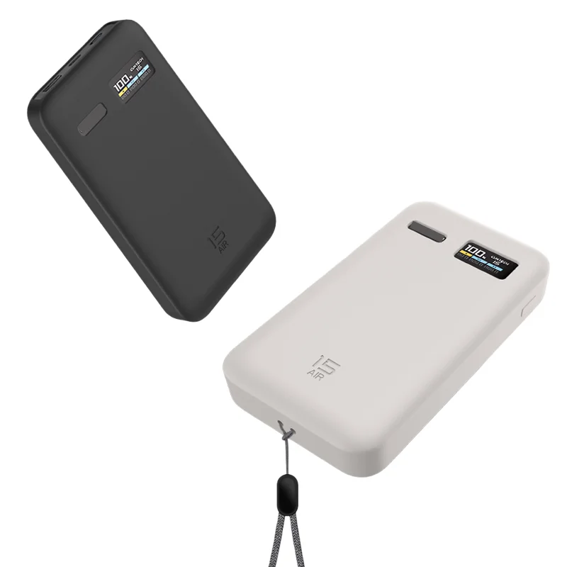 غطاء حماية واقٍ لهاتف CUKTECH 15 باور بانك هوائي بلون سادة مضاد للأوساخ ومضاد للصدمات والغبار مع حبل قصير #2