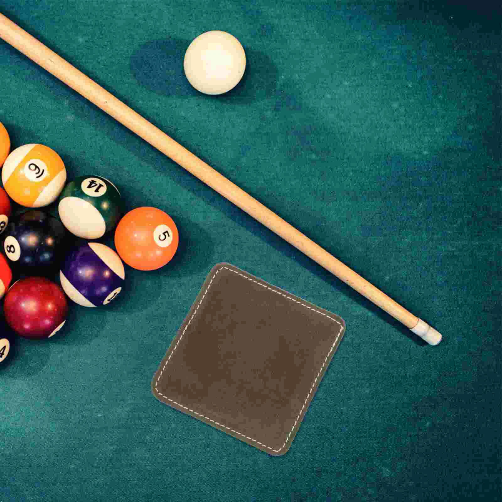 Billiard Cue Cleaner Towel Wipe The Soft Club Rough on Surface (brown) Pool Shaft for Stick Polisher