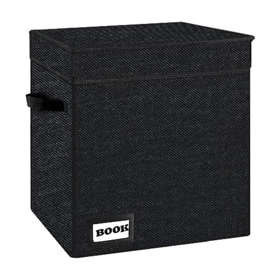 

Short Box, 11.8" X 9.8" X 7.8", Holds 100-120 Collection Book, Heavy Duty Comic Collection Gift Bin Container Holder Shelf