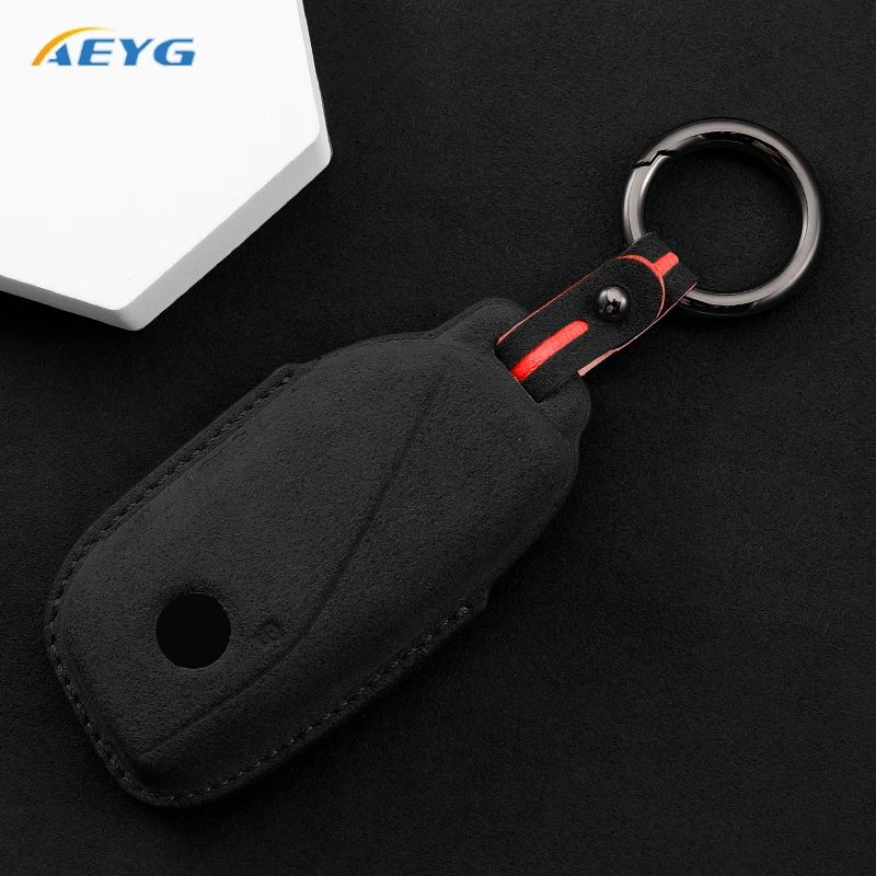 Car Remote Key Case Cover Shell Fob For BMW i7 X7 G07 LCI iX I20 X1 U11 7 Series G70 G09 XM U06 G81 Energy 2023 Accessories