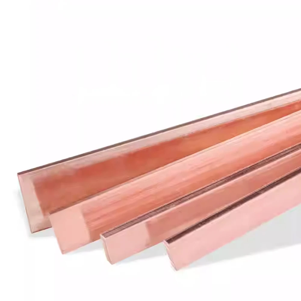 1 قطعة طول 500 مللي متر T2 الأحمر النحاس شريط مسطح قطاع النحاس النقي لوحة CNC DIY بها بنفسك المواد سمك 0.5/0.6/0.8/1/1.2/1.5/2/3/4 إلى 20 مللي متر