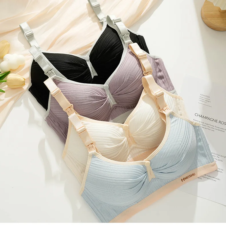 Breastfeeding Bras Maternity Nursing Bra for Feeding Nursing Underwear Clothes for Pregnant Women Soutien Gorge Allaitement