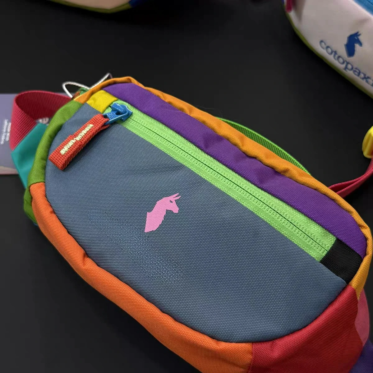 2026 حقيبة كروس جديدة وحزام حقيبة خارجية بألواح متباينة الألوان حقيبة خصر للسفر #6