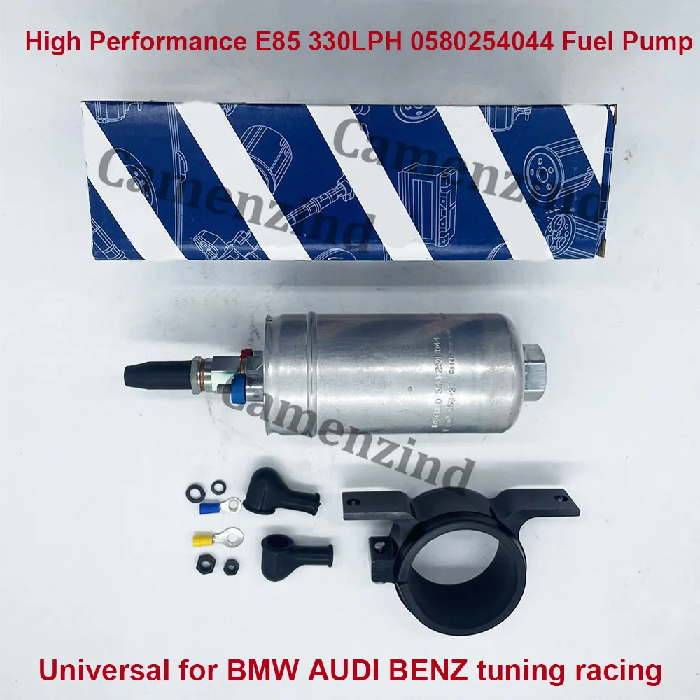 

Универсальный высокопроизводительный топливный насос E85 330LPH 0580 254 044 0580254044 для BMW AUDI BENZ HONDA тюнинговый гоночный