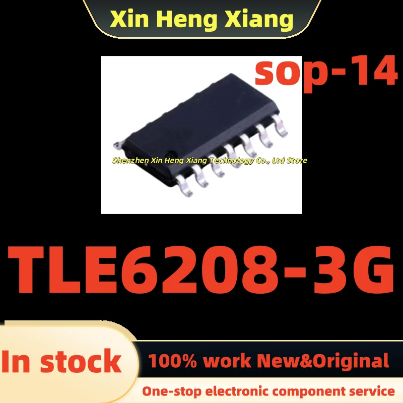

(10pcs)TLE6208-3G TLE6208 sop-14