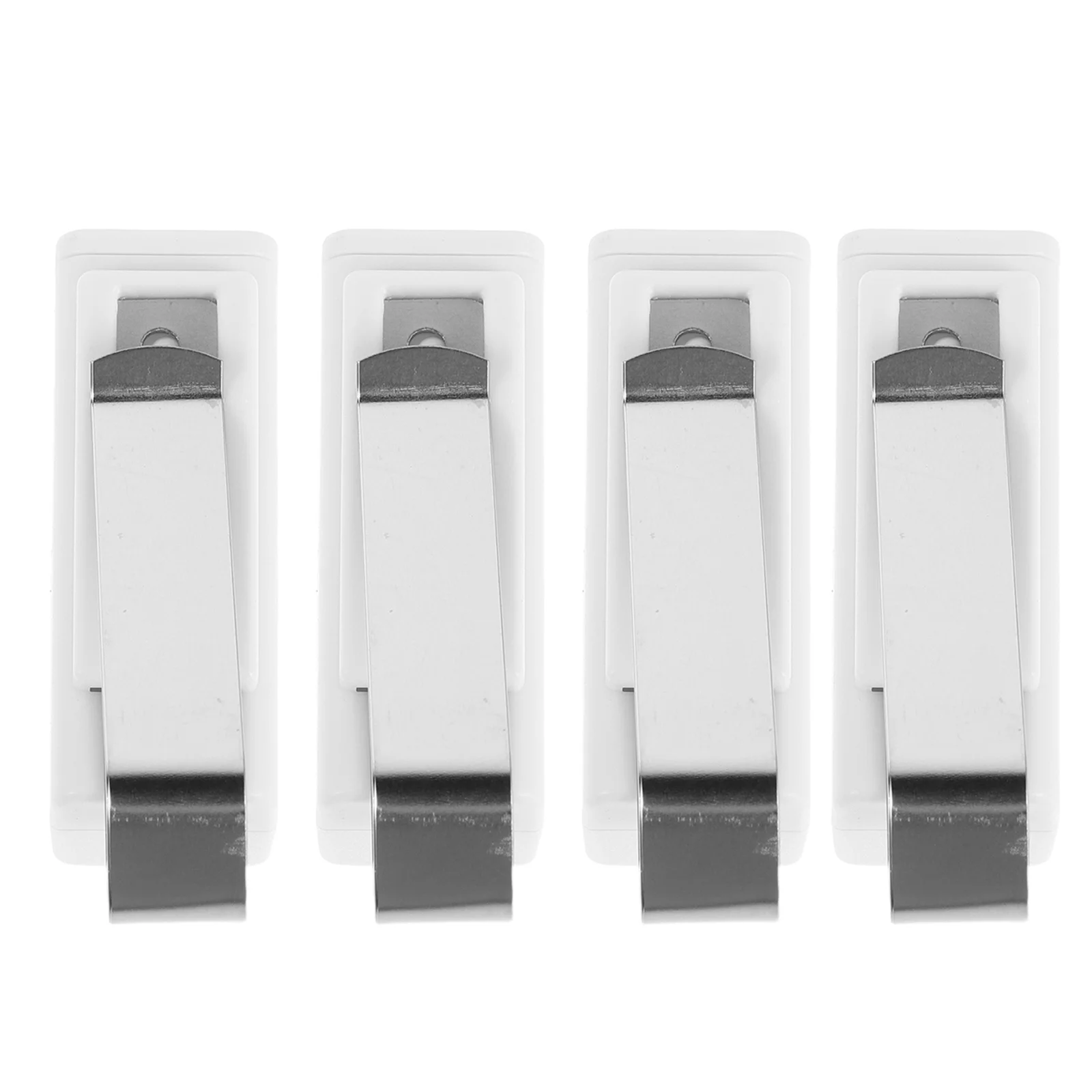 

4pcs Car Remote Holder Universal Sun Visor Clip For Garage Door Opener Rotatable Abs Mount Organizer For Key Fob Storage Easy