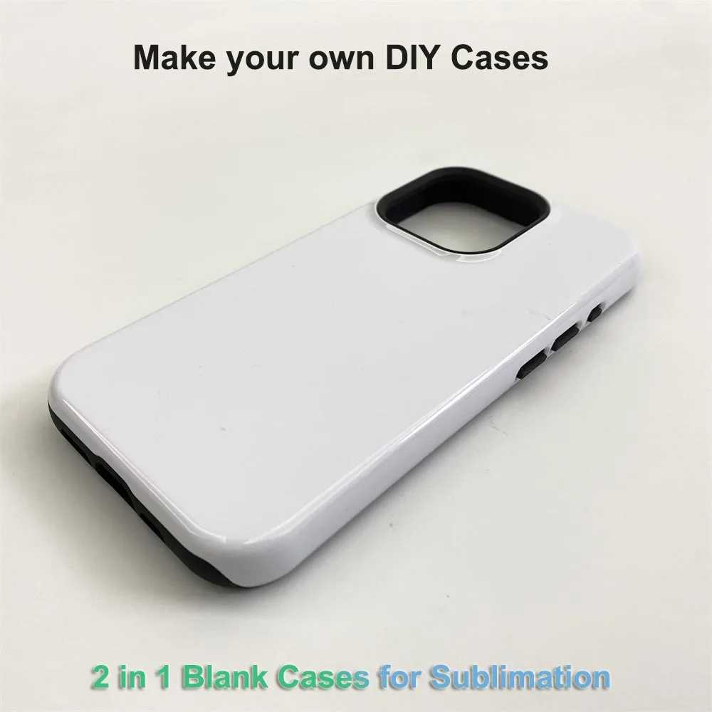 

5pcs A Grade 3D Sublimation PBT Print Covers for iPhone 16 15 14 Pro Max XR DIY Printing Thermal Transfer Mobile Back Cover