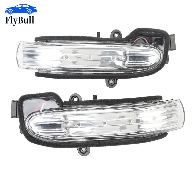 

2038200121 2038200221 Пара указателей поворота бокового зеркала, светодиодный светильник зеркала заднего вида для автомобиля 2002-